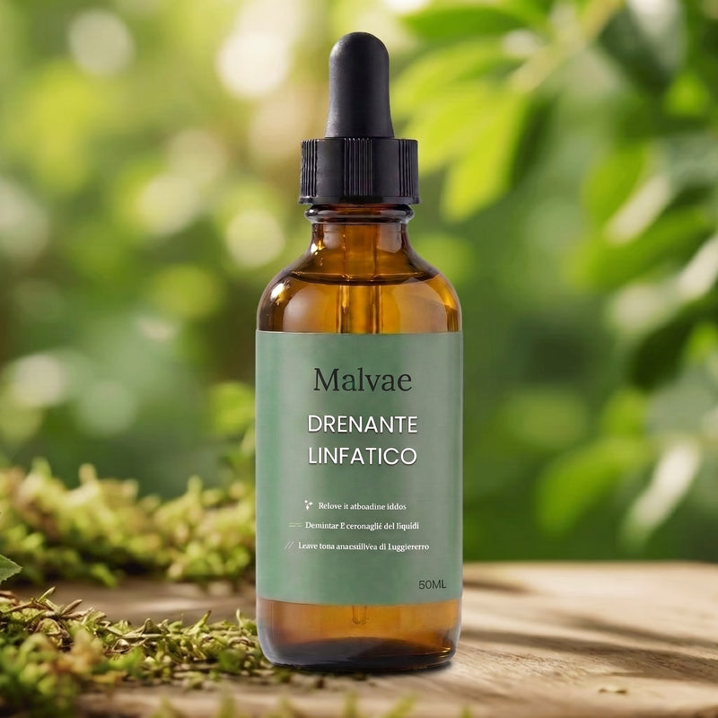 Malvae Drenante Linfatico Naturale, flacone da 50 ml